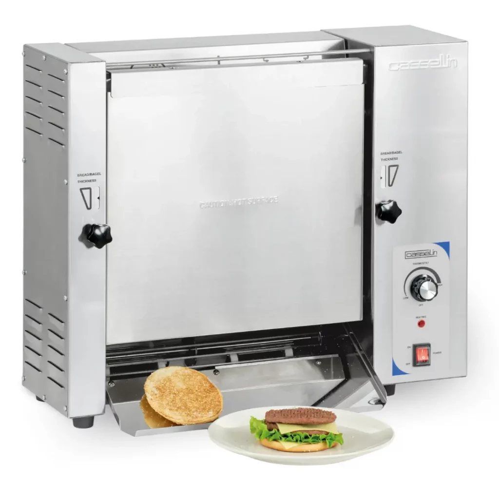 Toasters à pains professionnels de snacking pour snacks de la marque CASSELIN du Groupe Aymard